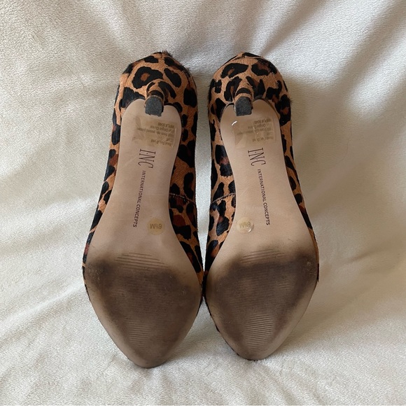 Inc Leopard print pointed toe heels - Picture 10 of 11
